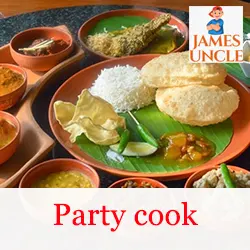 Party cook Mr. Tapash Mondal in Behala